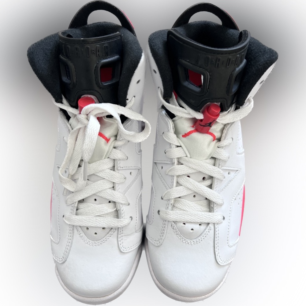 Air Jordan 6 Retro BG 'White Infrared' 2014